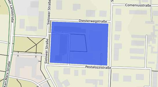 Bodenrichtwertkarte Cottbus Schmellwitz