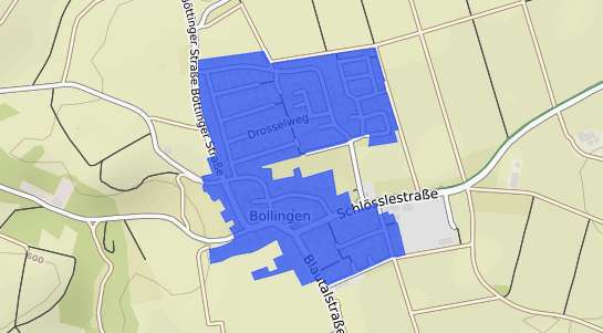 Bodenrichtwertkarte Dornstadt Bollingen