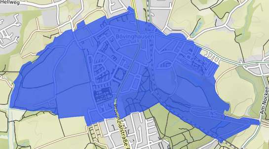 Bodenrichtwertkarte Dortmund Bövinghausen
