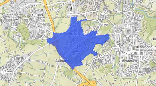 Bodenrichtwertkarte Dortmund Eichlinghofen
