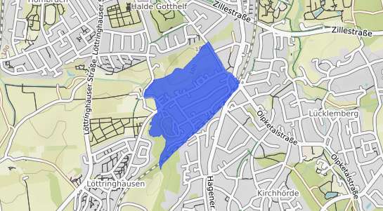 Bodenrichtwertkarte Dortmund Kleinholthausen
