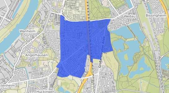 Bodenrichtwertkarte Duisburg Buchholz