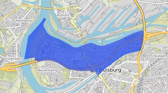 Bodenrichtwertkarte Duisburg Kasslerfeld