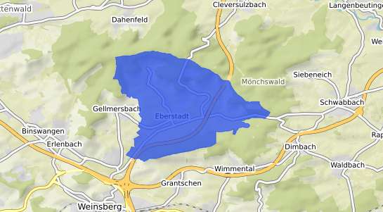 Bodenrichtwertkarte Eberstadt Eberstadt