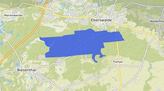 Bodenrichtwertkarte Eberswalde Spechthausen