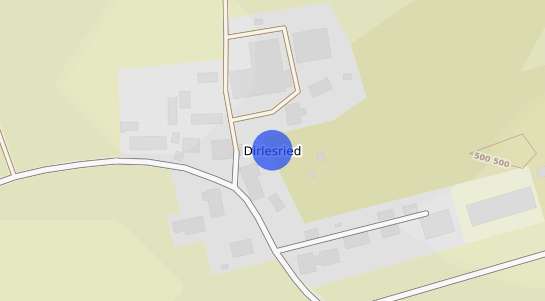 Bodenrichtwertkarte Egenhofen Dirlesried