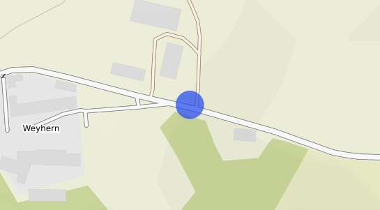 Bodenrichtwertkarte Egenhofen Weyhern