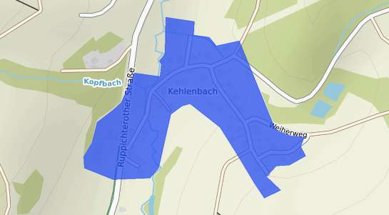 Bodenrichtwertkarte Eitorf Kehlenbach