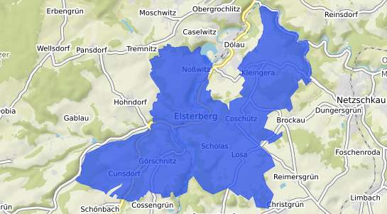 Bodenrichtwertkarte Elsterberg Elsterberg