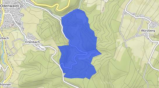 Bodenrichtwertkarte Erbach Erbuch