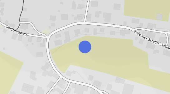 Bodenrichtwertkarte Erbach G&uuml;nterf&uuml;rst