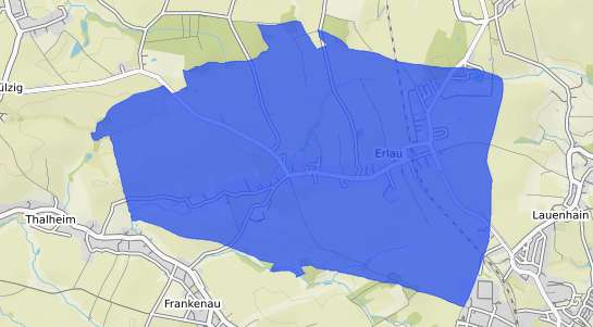 Bodenrichtwertkarte Erlau Erlau