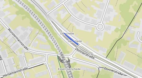 Bodenrichtwertkarte Essen Gerschede