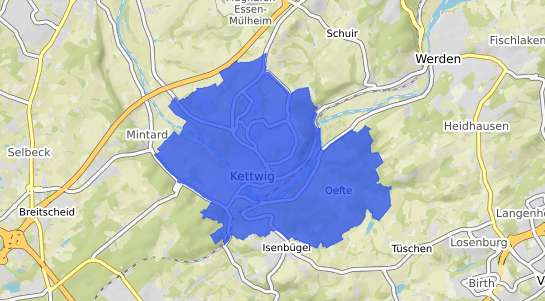 Bodenrichtwertkarte Essen Kettwig