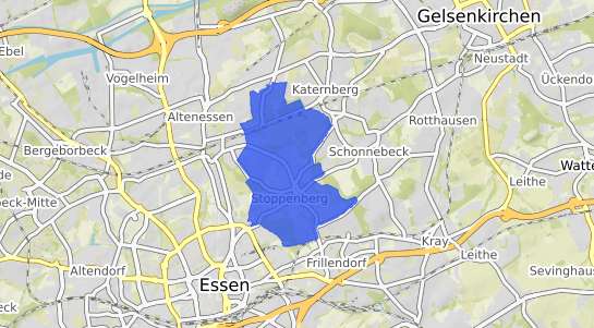 Bodenrichtwertkarte Essen Stoppenberg