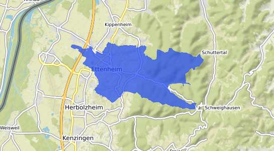 Bodenrichtwertkarte Ettenheim Ettenheim