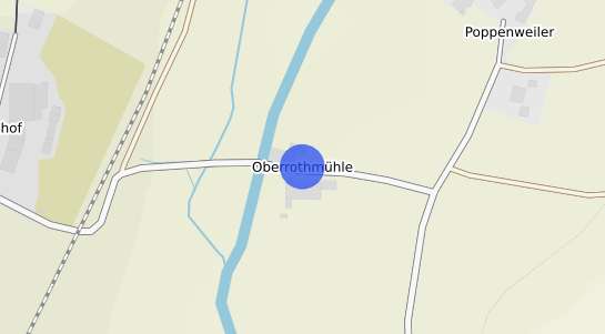 Bodenrichtwertkarte Feuchtwangen Oberrothm&uuml;hle