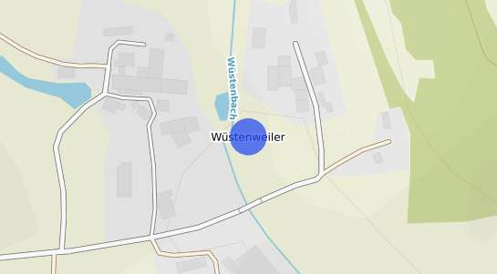 Bodenrichtwertkarte Feuchtwangen W&uuml;stenweiler