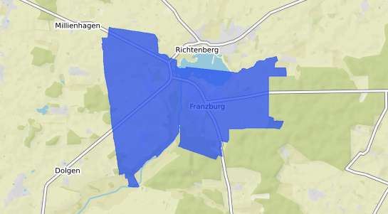 Bodenrichtwertkarte Franzburg Franzburg