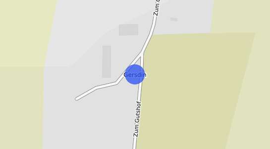 Bodenrichtwertkarte Franzburg Gersdin