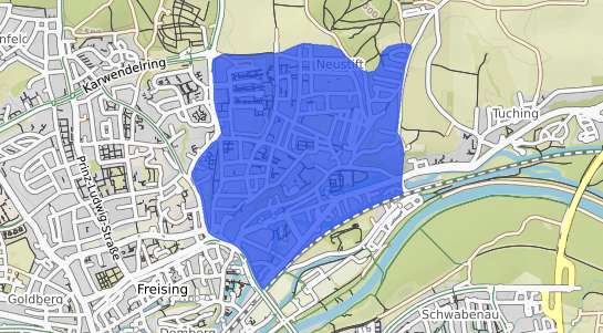 Bodenrichtwertkarte Freising Neustift