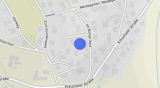 Bodenrichtwertkarte Freudenberg B&uuml;hl