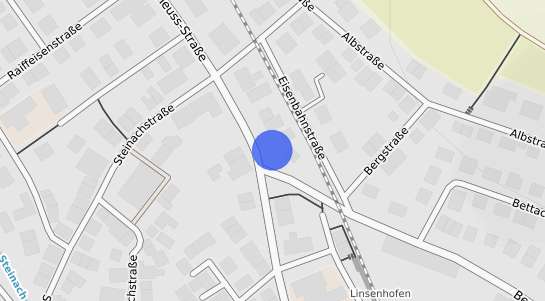 Bodenrichtwertkarte Frickenhausen (W&uuml;rttemberg) Linsenhofen