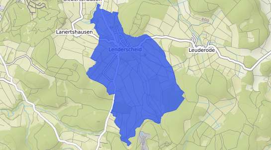 Bodenrichtwertkarte Frielendorf Lenderscheid
