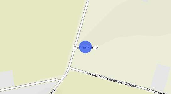 Bodenrichtwertkarte Friesoythe Mehrenkamp