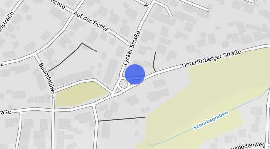 Bodenrichtwertkarte F&uuml;rth Unterf&uuml;rberg