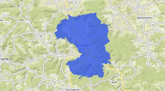 Bodenrichtwertkarte Gaildorf Gaildorf