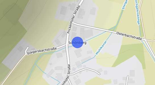 Bodenrichtwertkarte Gaildorf Sch&ouml;nberg