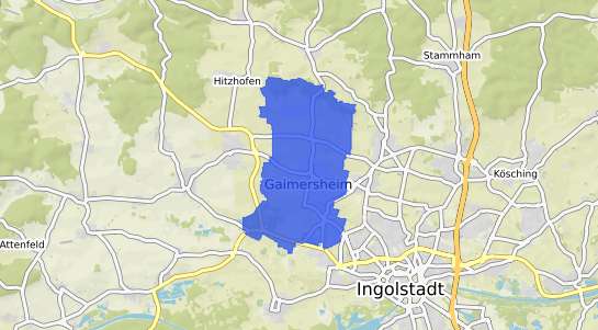 Bodenrichtwertkarte Gaimersheim Gaimersheim