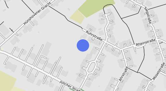 Bodenrichtwertkarte Geilenkirchen H&uuml;nshoven