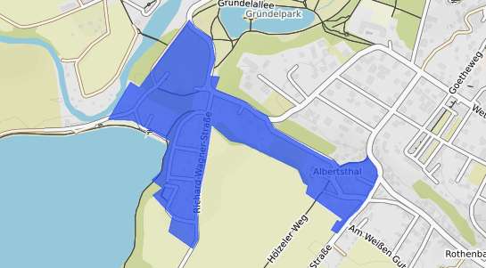 Bodenrichtwertkarte Glauchau Albertsthal