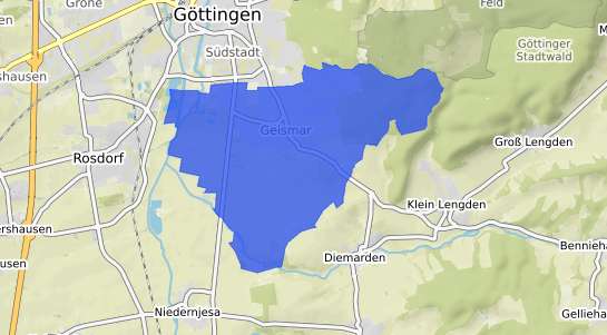 Bodenrichtwertkarte Göttingen Geismar