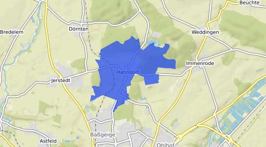 Bodenrichtwertkarte Goslar Hahndorf