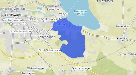 Bodenrichtwertkarte Greifswald Eldena