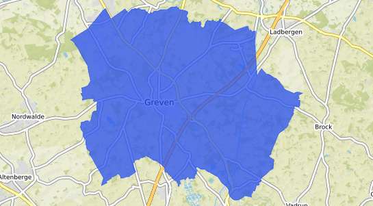 Bodenrichtwertkarte Greven Greven