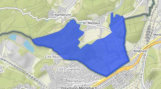 Bodenrichtwertkarte Gro&szlig;rosseln Nassweiler