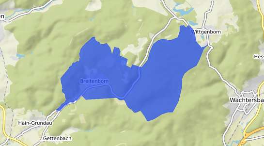 Bodenrichtwertkarte Gr&uuml;ndau Breitenborn