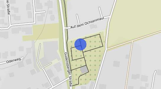 Bodenrichtwertkarte Gudensberg Obervorsch&uuml;tz