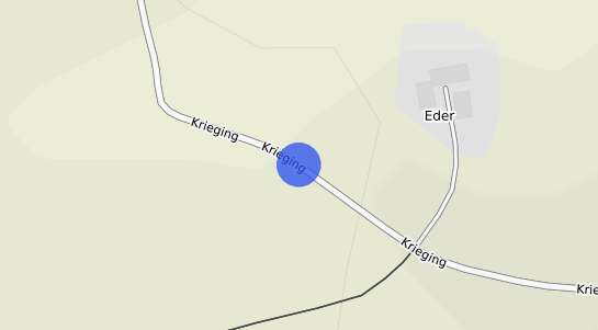 Bodenrichtwertkarte Halsbach Krieging