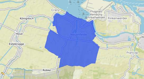 Bodenrichtwertkarte Hamburg Neuenfelde