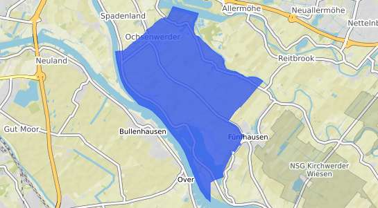 Bodenrichtwertkarte Hamburg Ochsenwerder