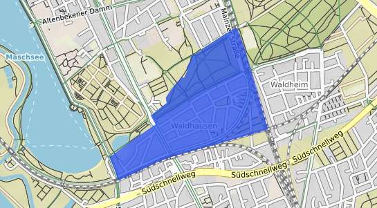Bodenrichtwertkarte Hannover Waldhausen