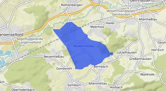 Bodenrichtwertkarte Hasselroth Niedermittlau