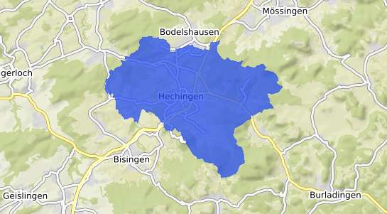 Bodenrichtwertkarte Hechingen Hechingen