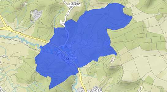 Bodenrichtwertkarte Hechingen Schlatt