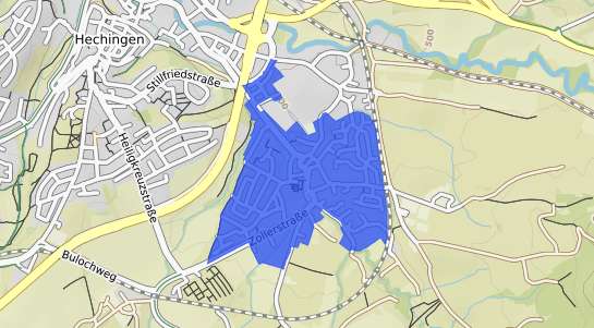 Bodenrichtwertkarte Hechingen Stetten